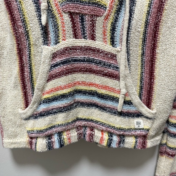 BILLABONG STRIPED BAJA HOODIE WOMEN’S. SIZE: SMALL - Picture 2 of 11